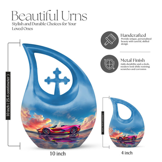 10-inch Sunset Spectrum Roadster Urn 