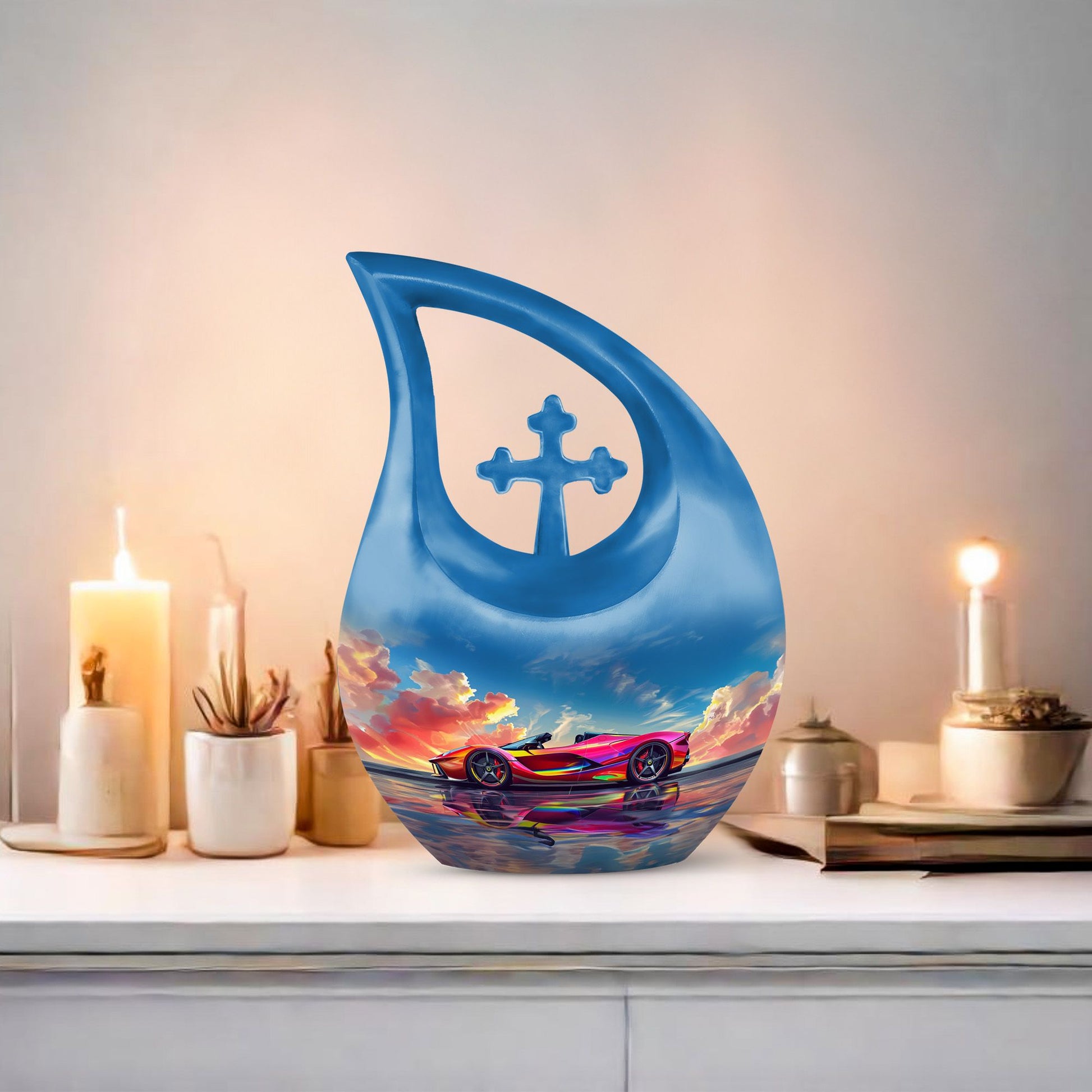 10-inch Sunset Spectrum Roadster Urn 
