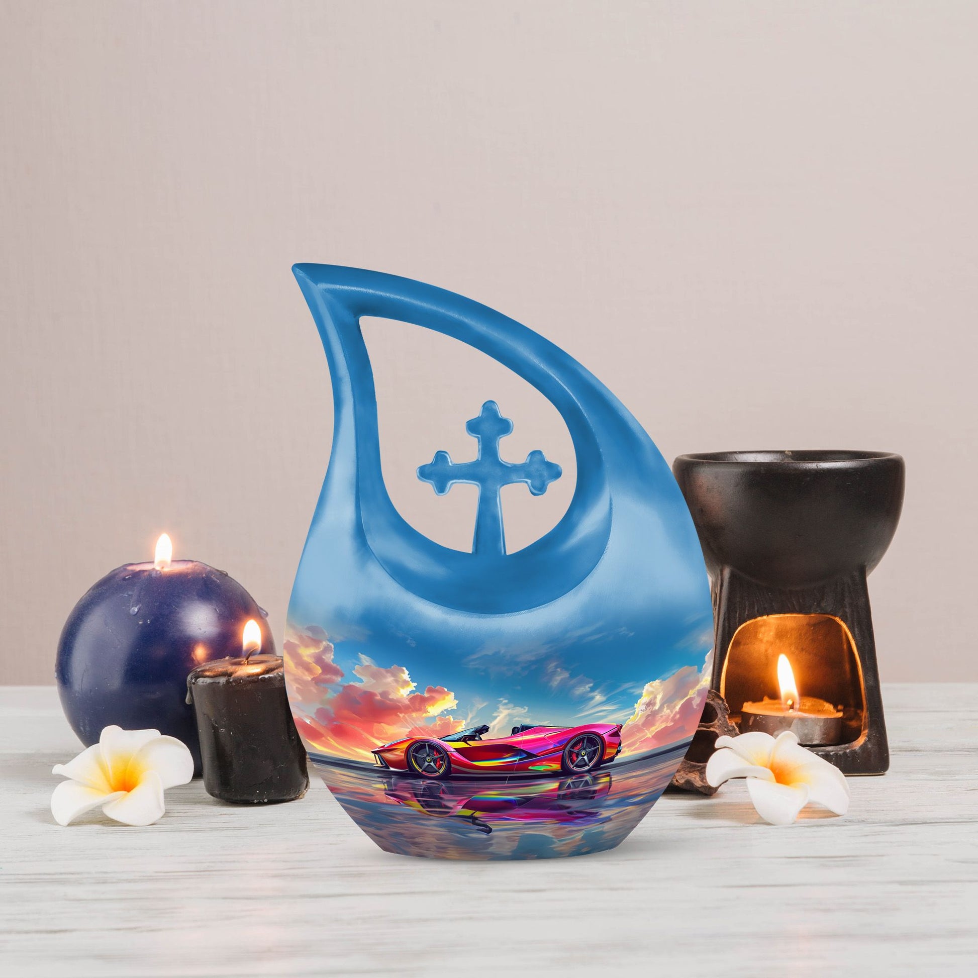 10-inch Sunset Spectrum Roadster Urn 