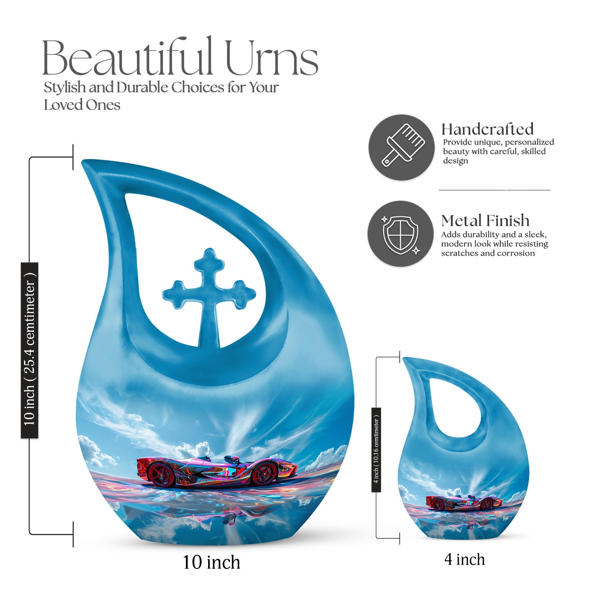 10-inch Psychedelic Speed Reflection Urn