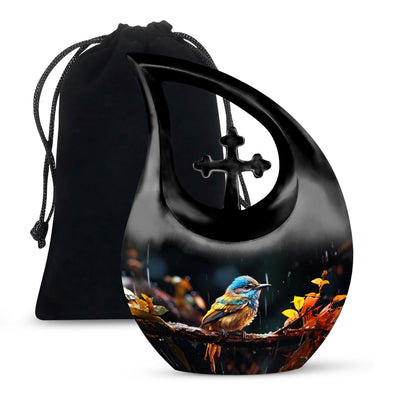 Autumn Rain Wildlife Urn