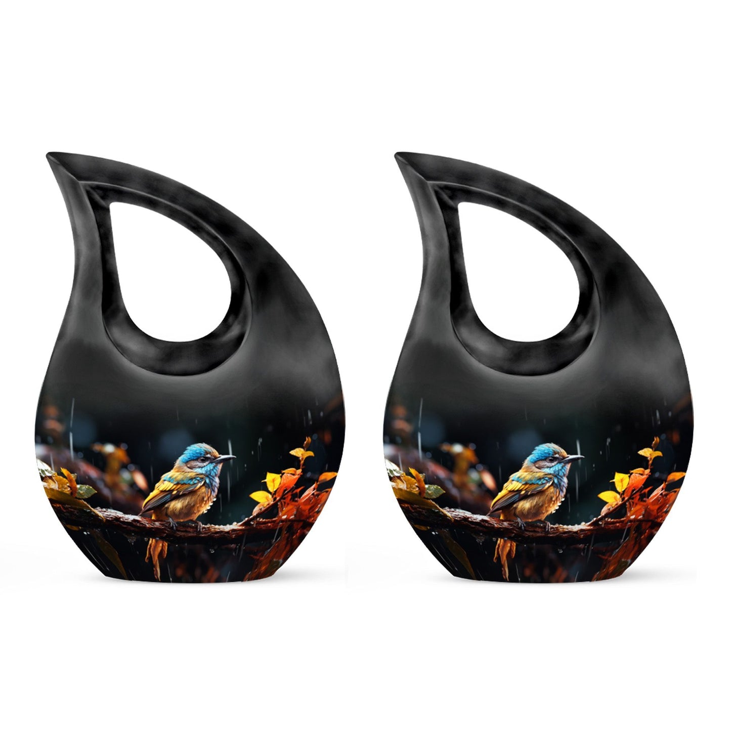 Autumn Rain Wildlife Urn