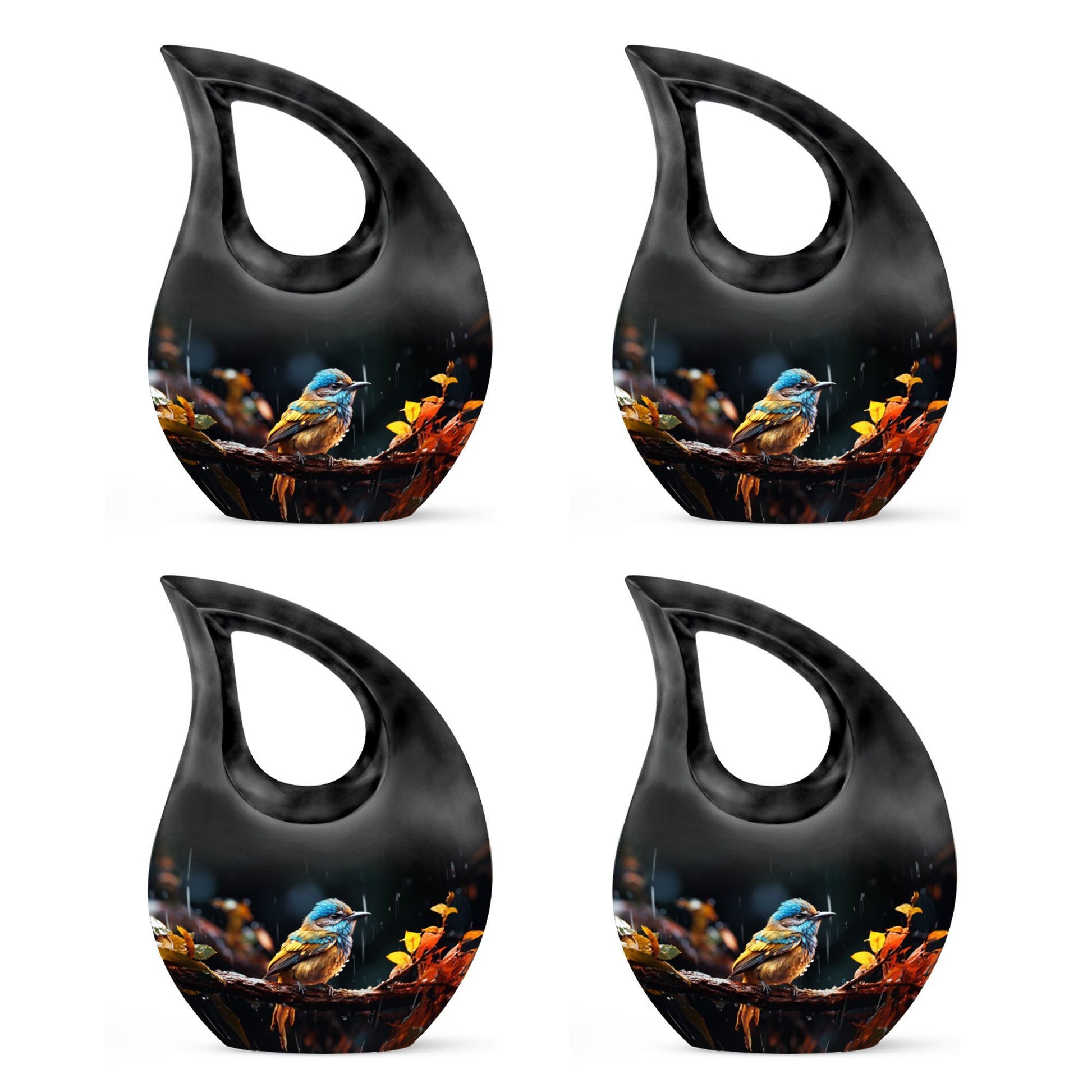 Autumn Rain Wildlife Urn