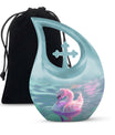 Pastel Serenity Waterfowl Urn
