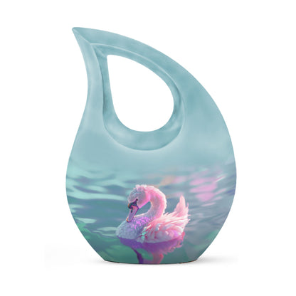 Pastel Serenity Waterfowl Urn