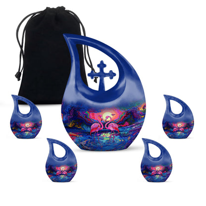 Personalized Bird Cremation Urn for Human Ashes - 10-inch, 200 cu in - Yatskia