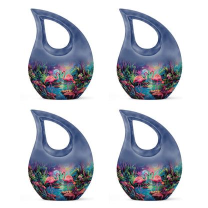 Enchanted Forest Flamingo Urn