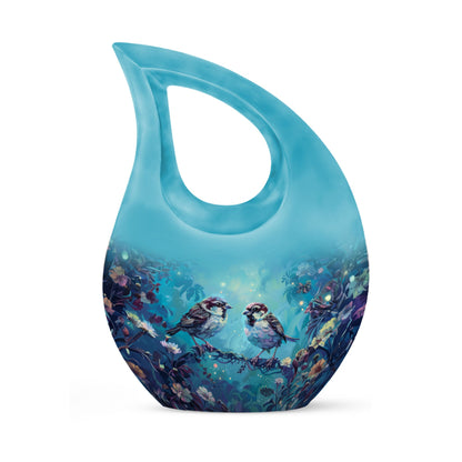 Personalized Bird Cremation Urn for Adults - 10-inch, 200 cu in - Yatskia