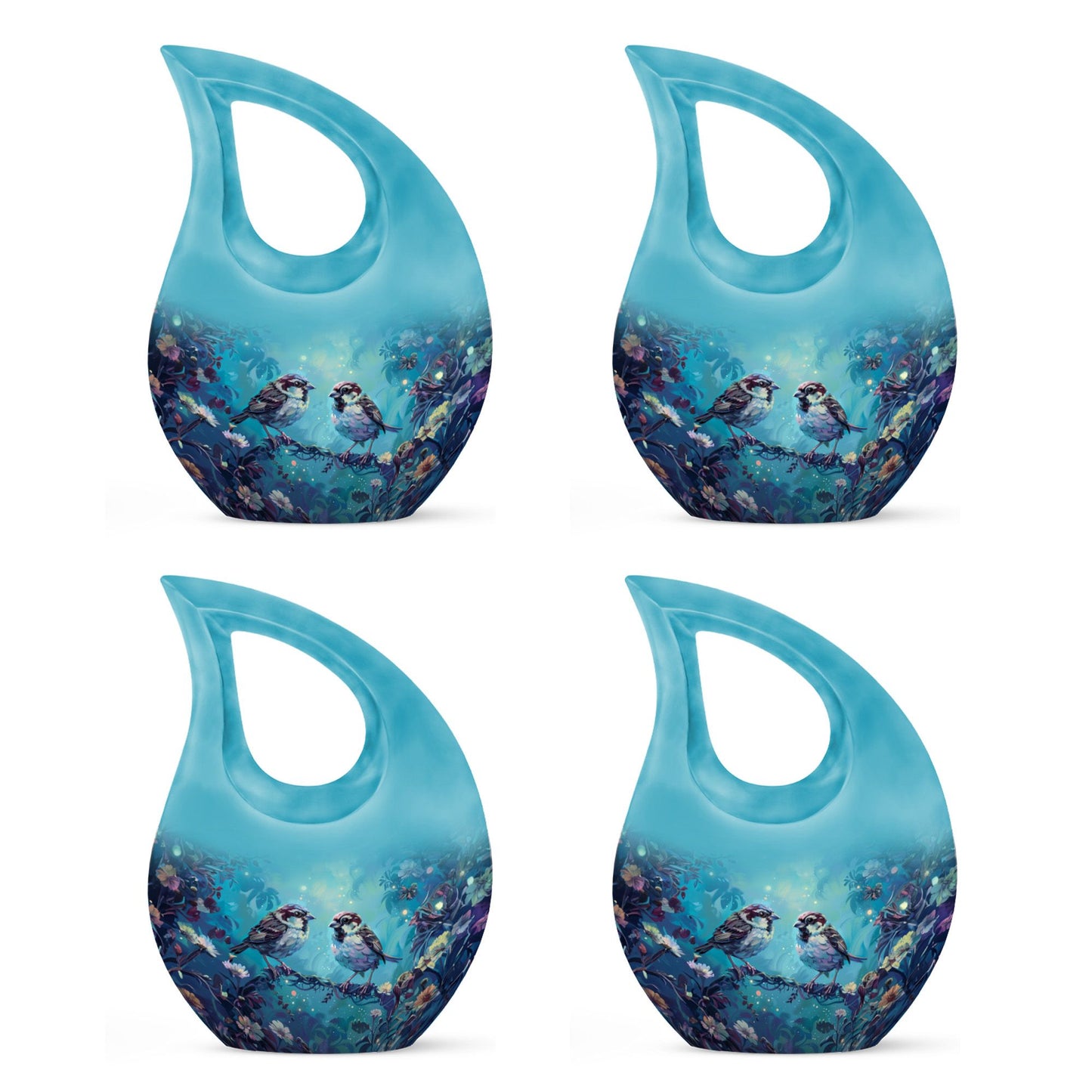 Personalized Bird Cremation Urn for Adults - 10-inch, 200 cu in - Yatskia
