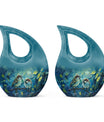 Sparrow Pair Cremation Urn for Human Ashes - Cremation Urns For Adults