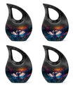 Sunset Swan Cremation Urn for Human Ashes - Urn For Men & Women
