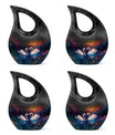 Sunset Swans Harmony Urn, 
