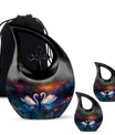 Sunset Swans Harmony Urn, 