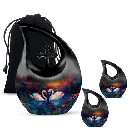 Personalized Bird Cremation Urn for Men & Women - 10-inch, 200 cu in - Yatskia