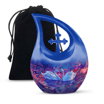 Personalized Bird Keepsake Urn for Human Ashes - 3-inch, 3 cu in - Yatskia