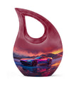 10-inch Neon Sunset Dreamscape Urn 