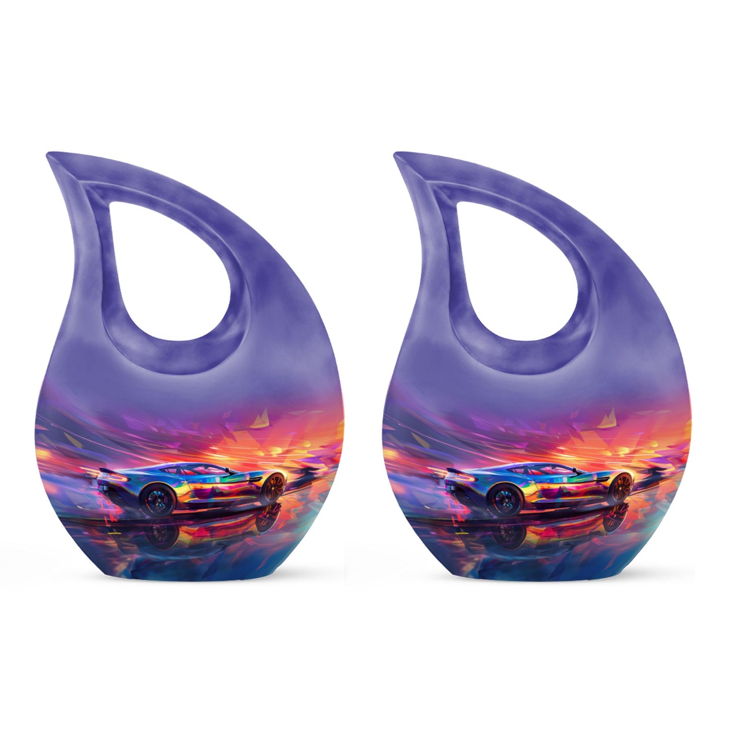 Personalized Car Keepsake Urn for Adults - 10-inch, 200 cu in - Yatskia