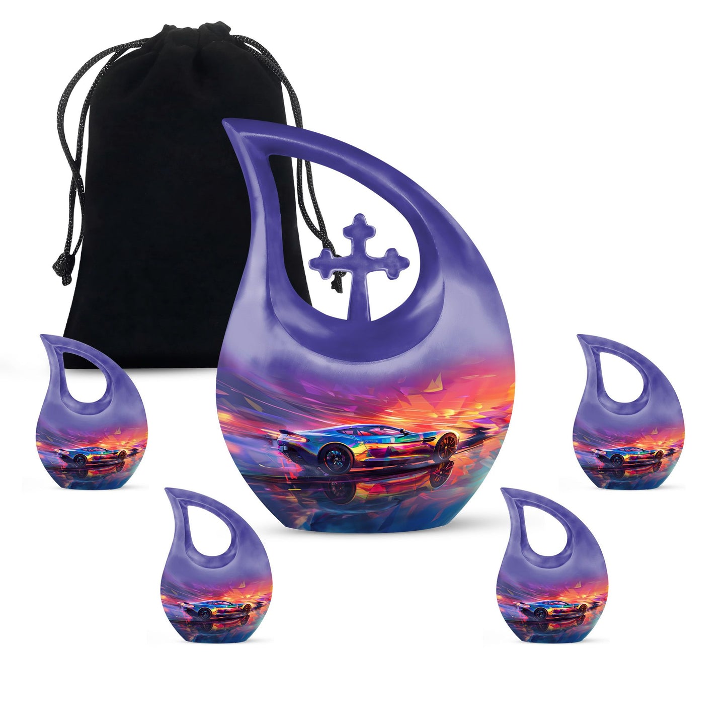 10 Inch Chromatic Speed Mirage Urn 