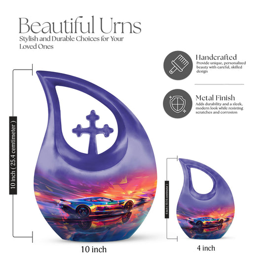 10 Inch Chromatic Speed Mirage Urn 