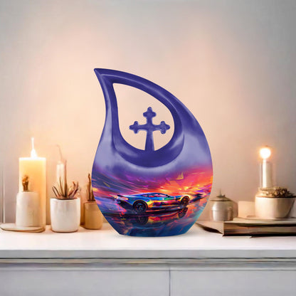 10 Inch Chromatic Speed Mirage Urn 