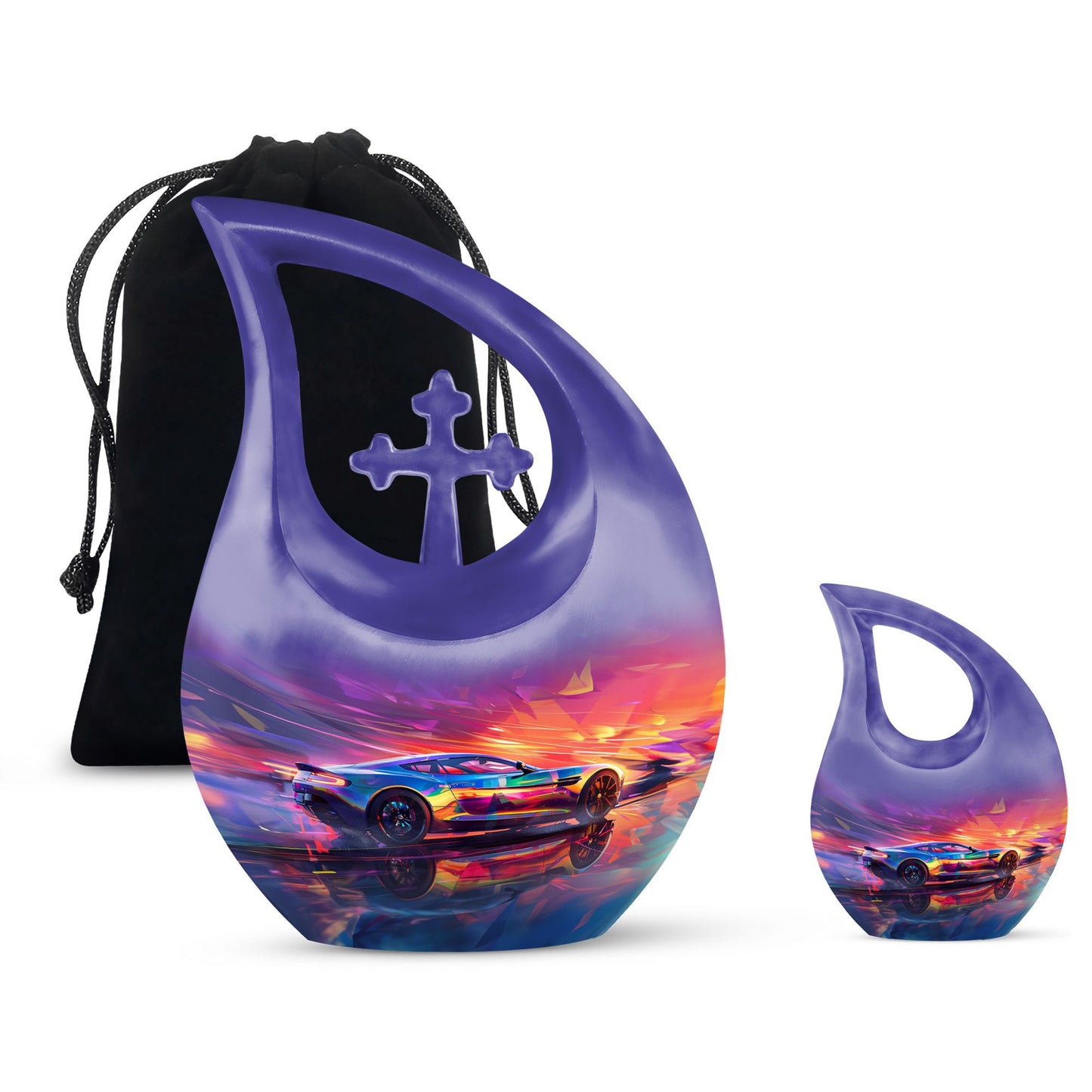 10 Inch Chromatic Speed Mirage Urn 