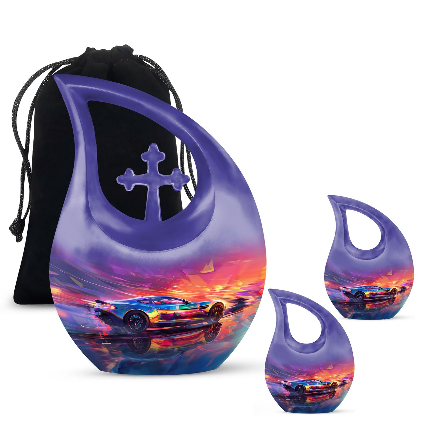 10 Inch Chromatic Speed Mirage Urn 