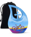 Vibrant Bicycle Urn for Human Ashes - Cremation Urns For Adult