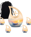 Sunset Boat Urn for Human Ashes - Boat Cremation Urns For Adults