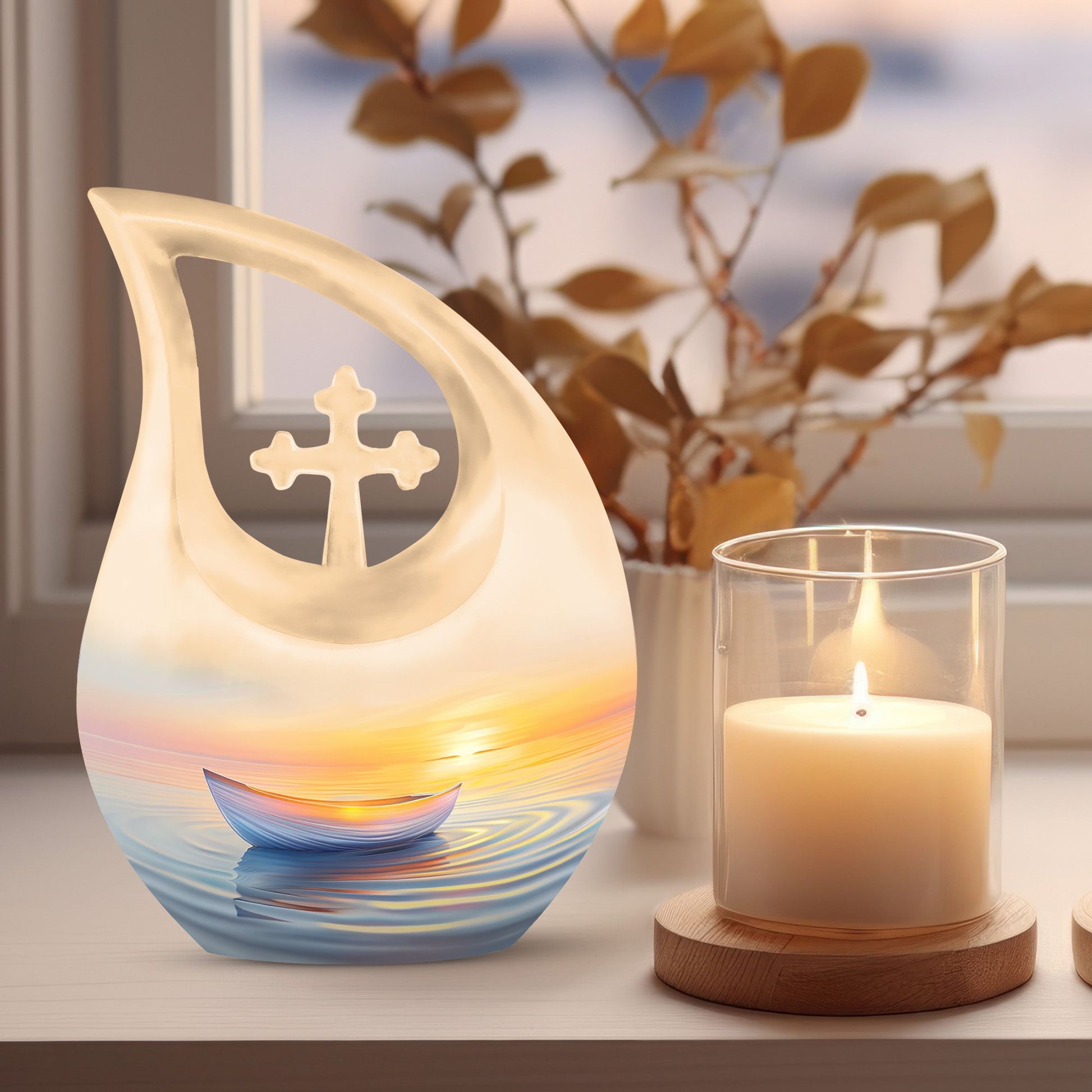 10-Inch Tranquil Serenity At Urn,