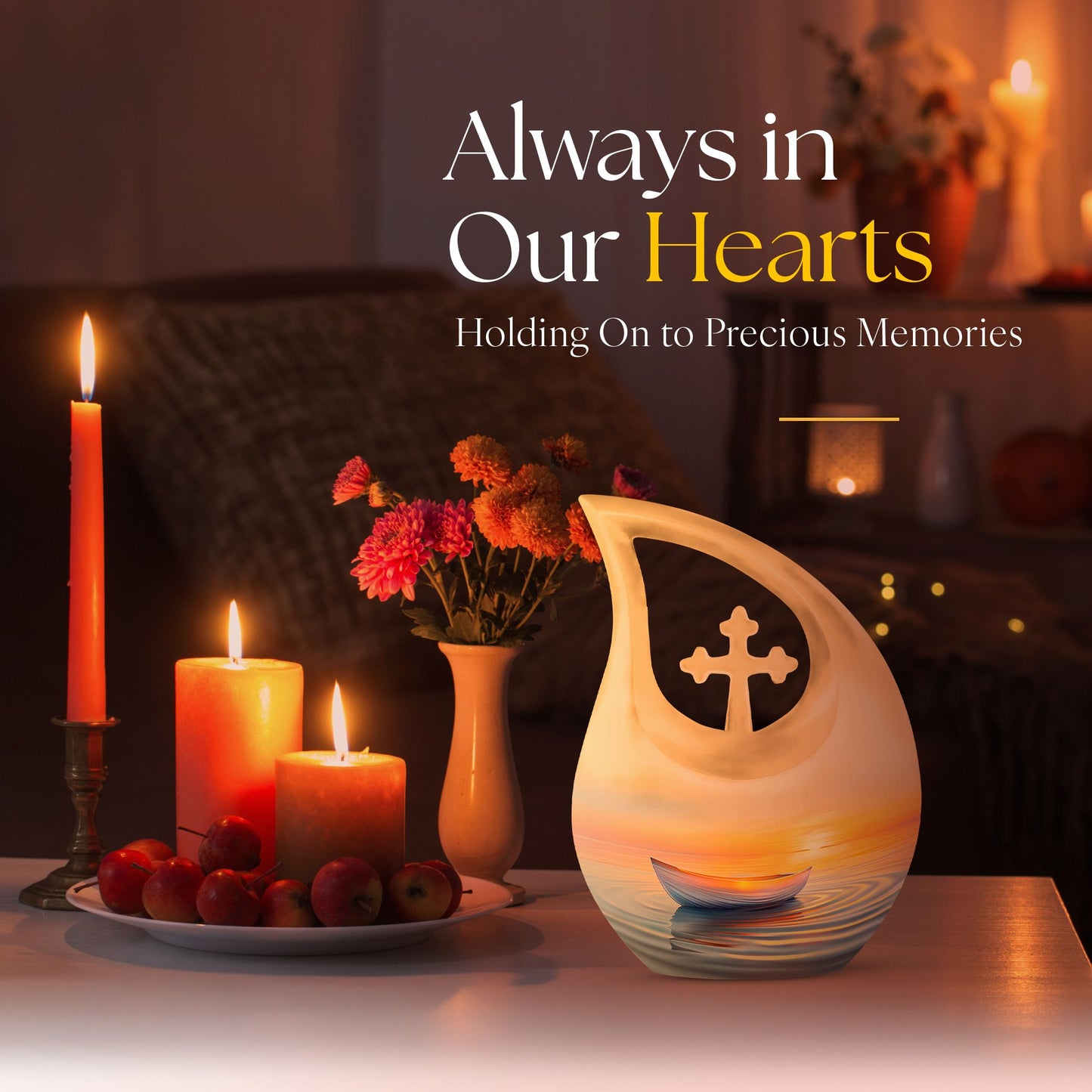 10-Inch Tranquil Serenity At Urn,