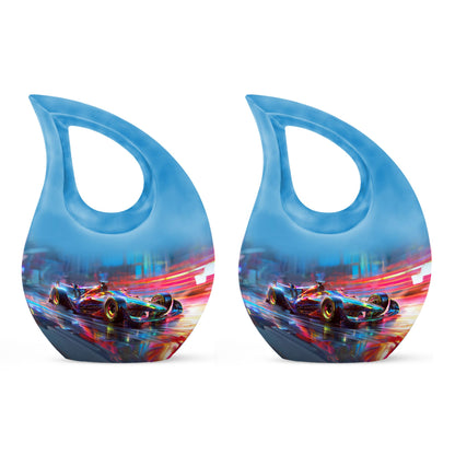 Personalized Car Cremation Urn for Men and Women - 10-inch, 200 cu in - Yatskia