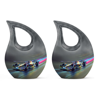 Personalized Car Cremation Urn for Adults - 10-inch, 200 cu in - Yatskia