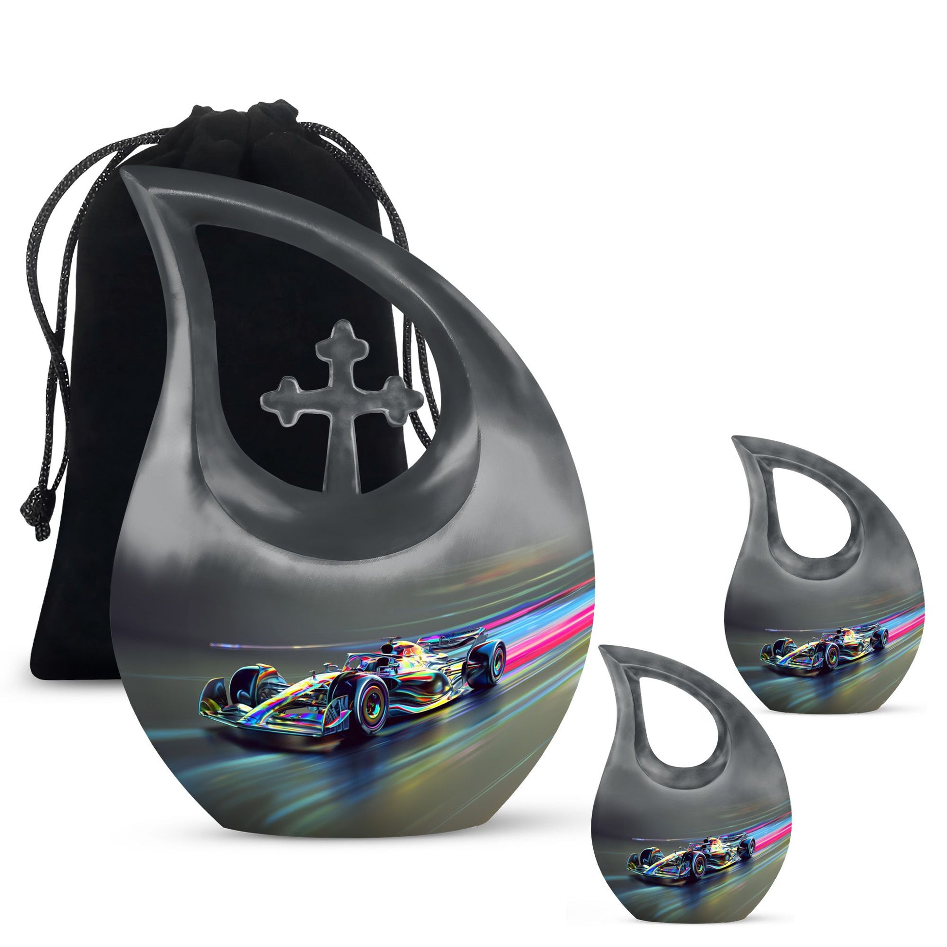 Racing Spirit Cremation Urns For Human Ashes - Car Urns For Adults