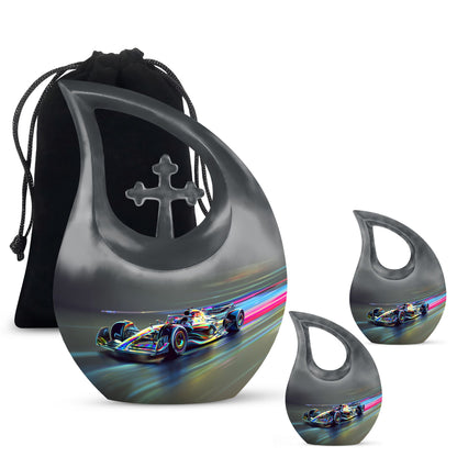 Personalized Car Cremation Urn for Adults - 10-inch, 200 cu in - Yatskia
