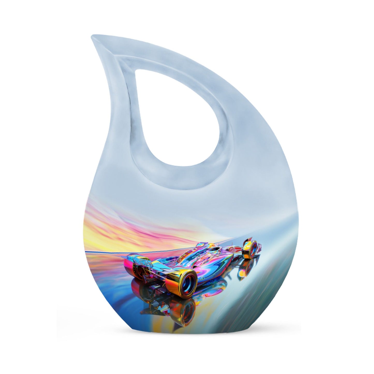 Personalized Car Cremation Urn for Adult - 10-inch, 200 cu in - Yatskia
