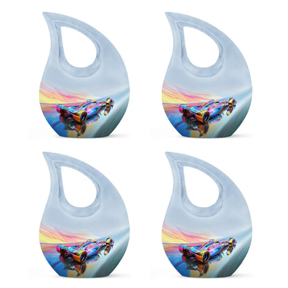 Personalized Car Cremation Urn for Adult - 10-inch, 200 cu in - Yatskia