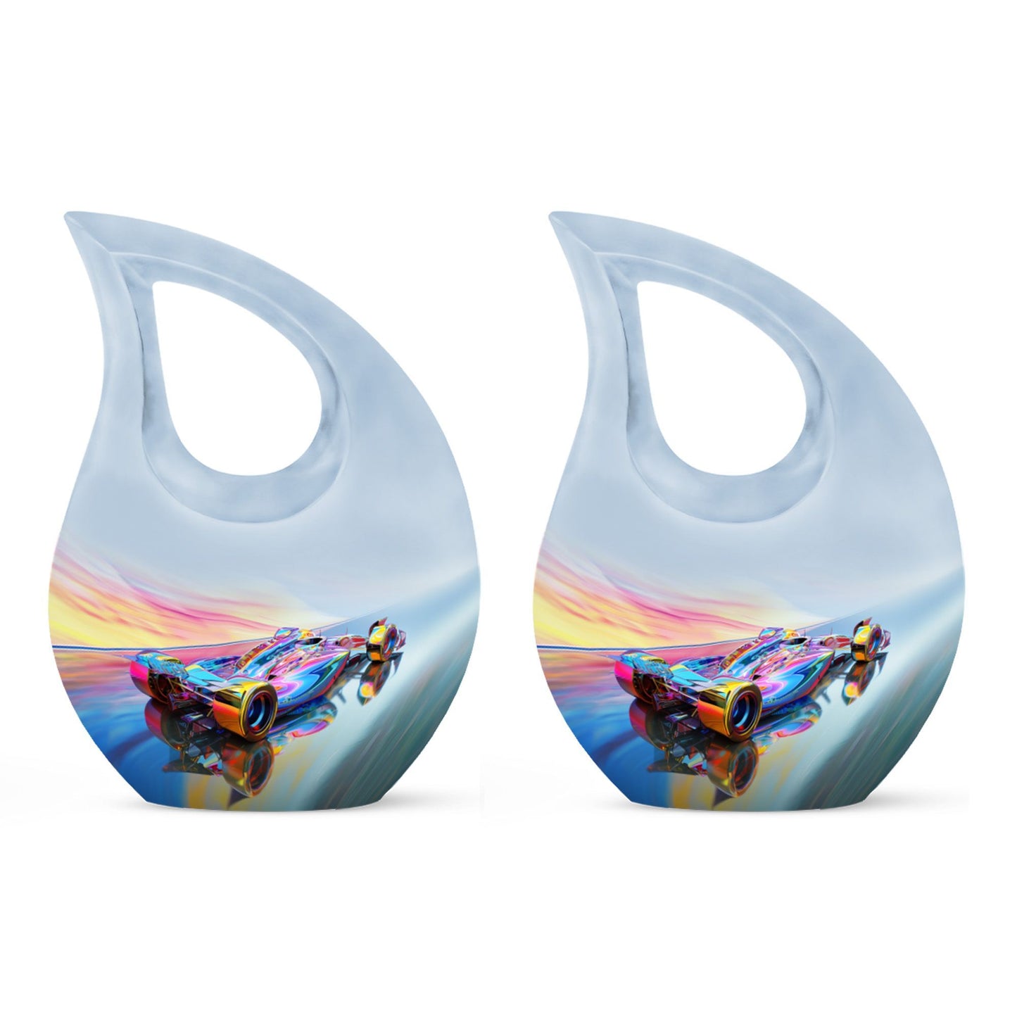 Prismatic Speed Illusion Urn