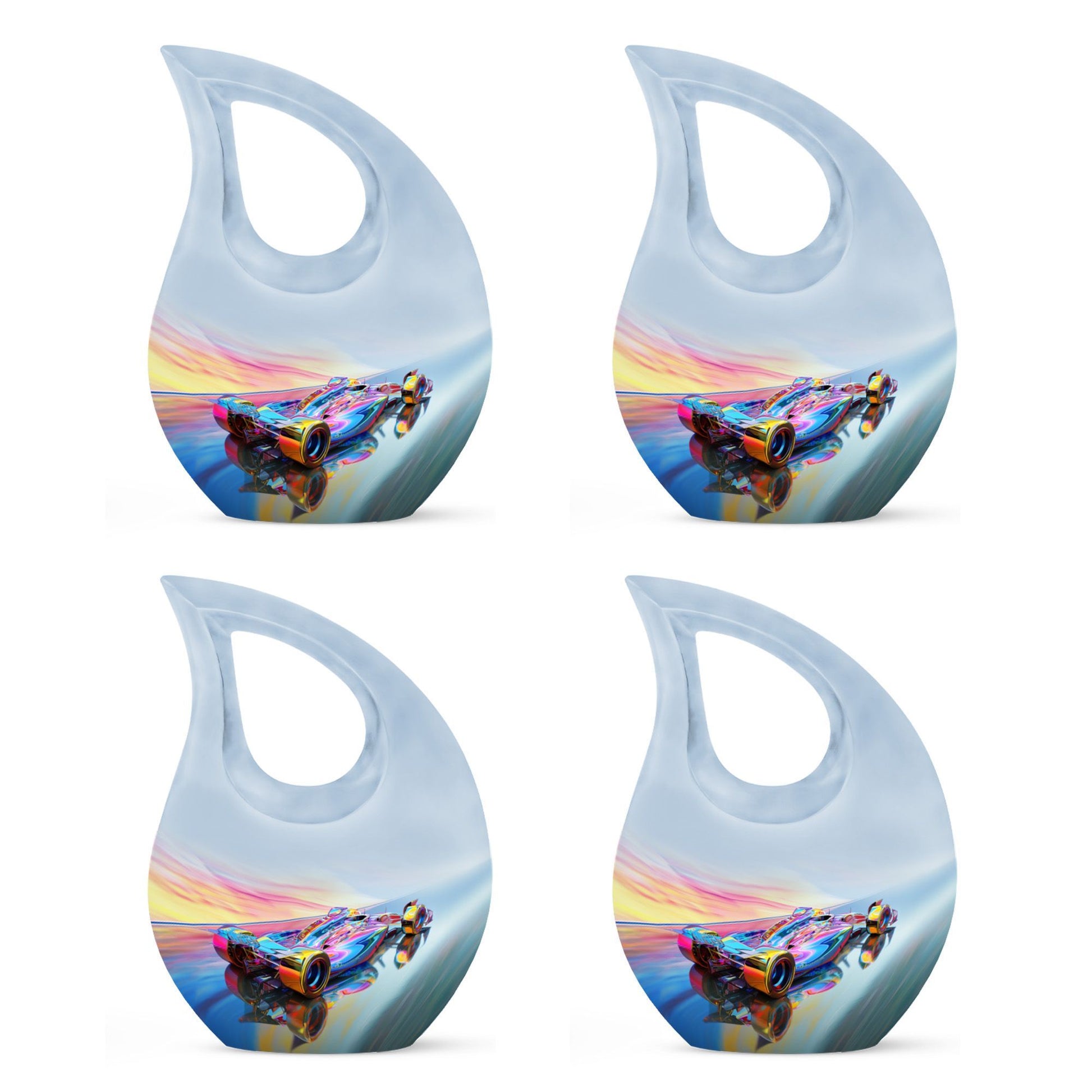 Prismatic Speed Illusion Urn