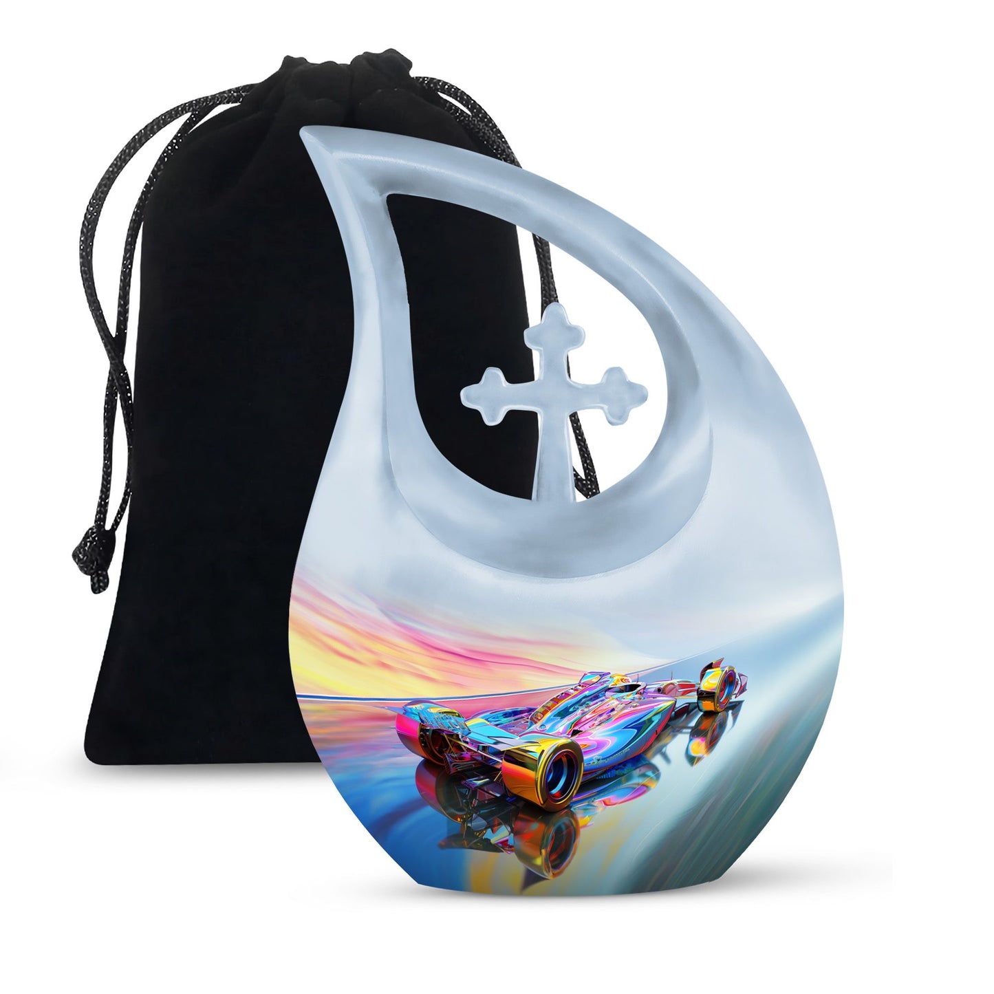 Prismatic Speed Illusion Urn