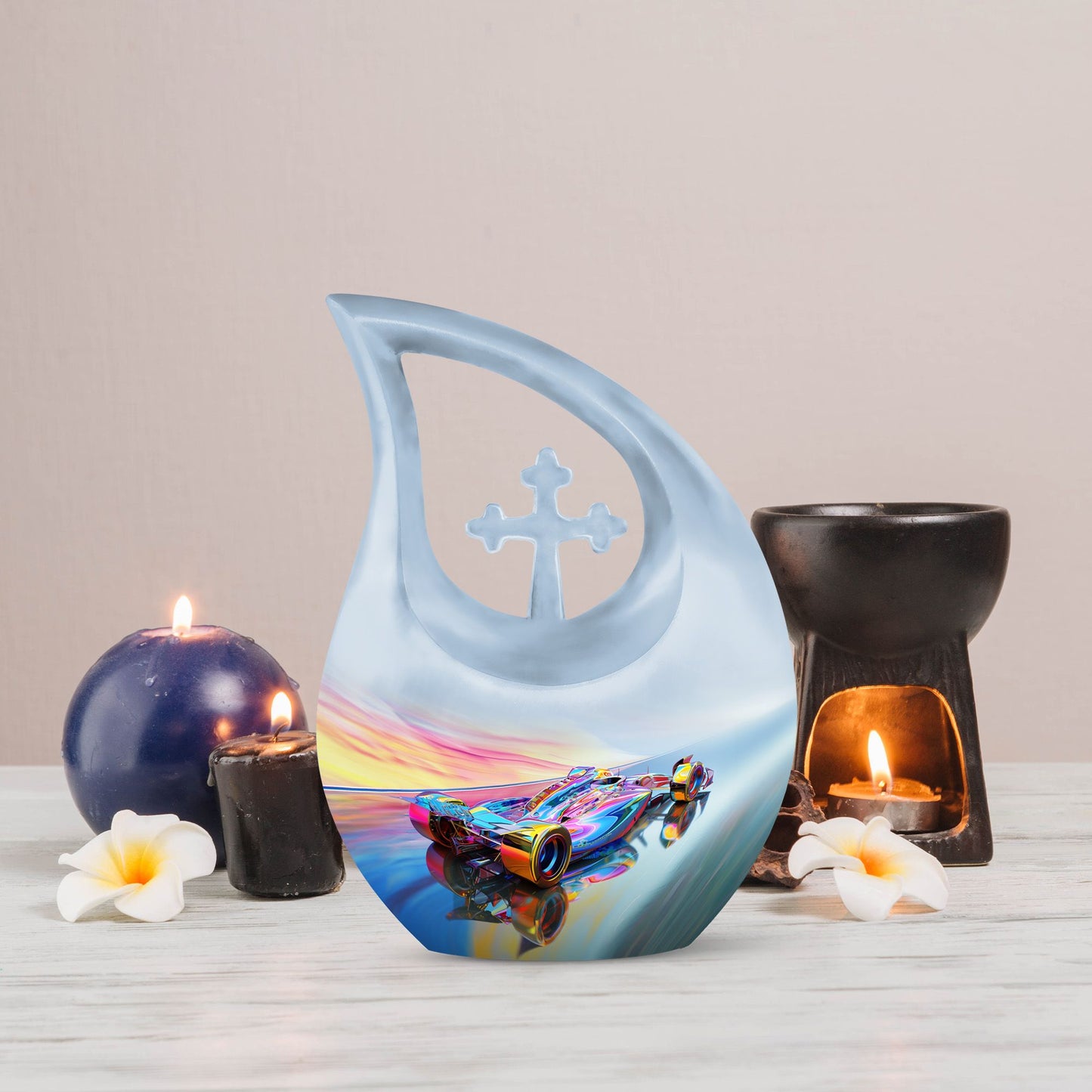Prismatic Speed Illusion Urn