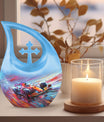 10-inch Hyperdrive Racing Chaos Memorial Urn