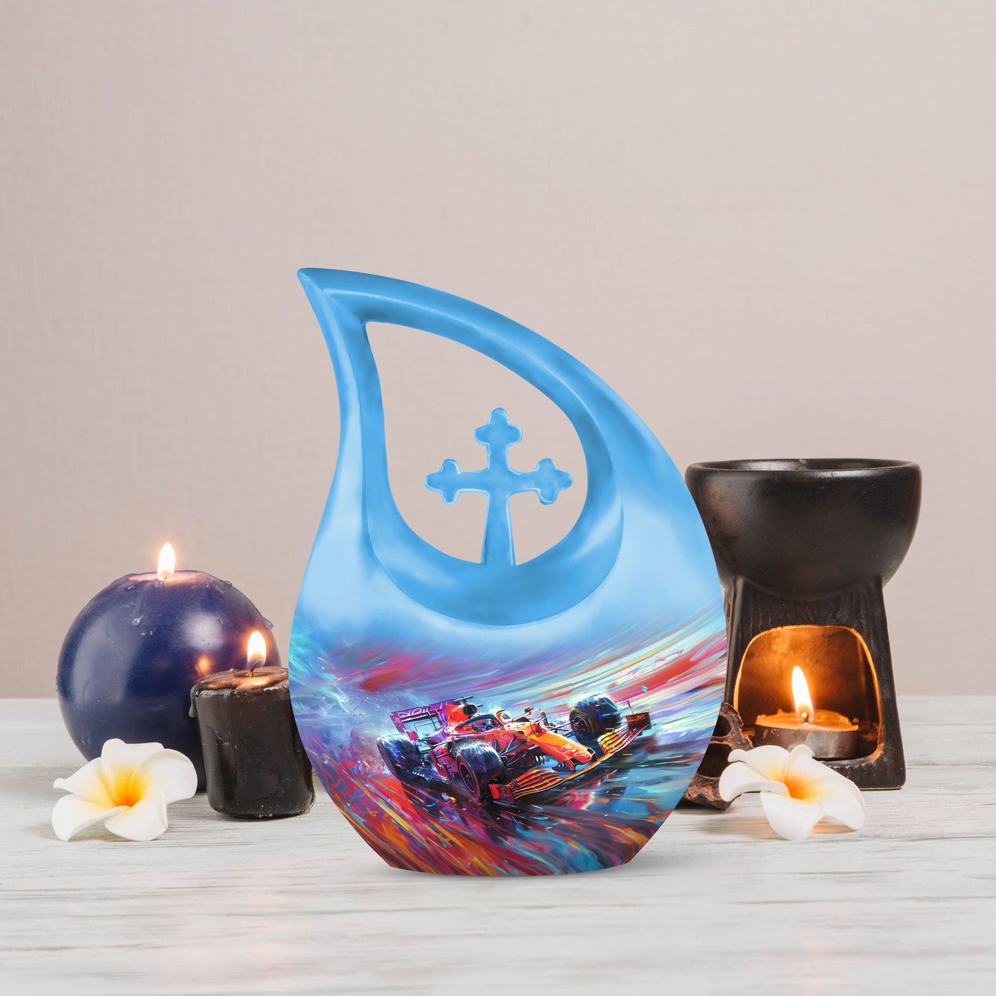 10-inch Hyperdrive Racing Chaos Memorial Urn
