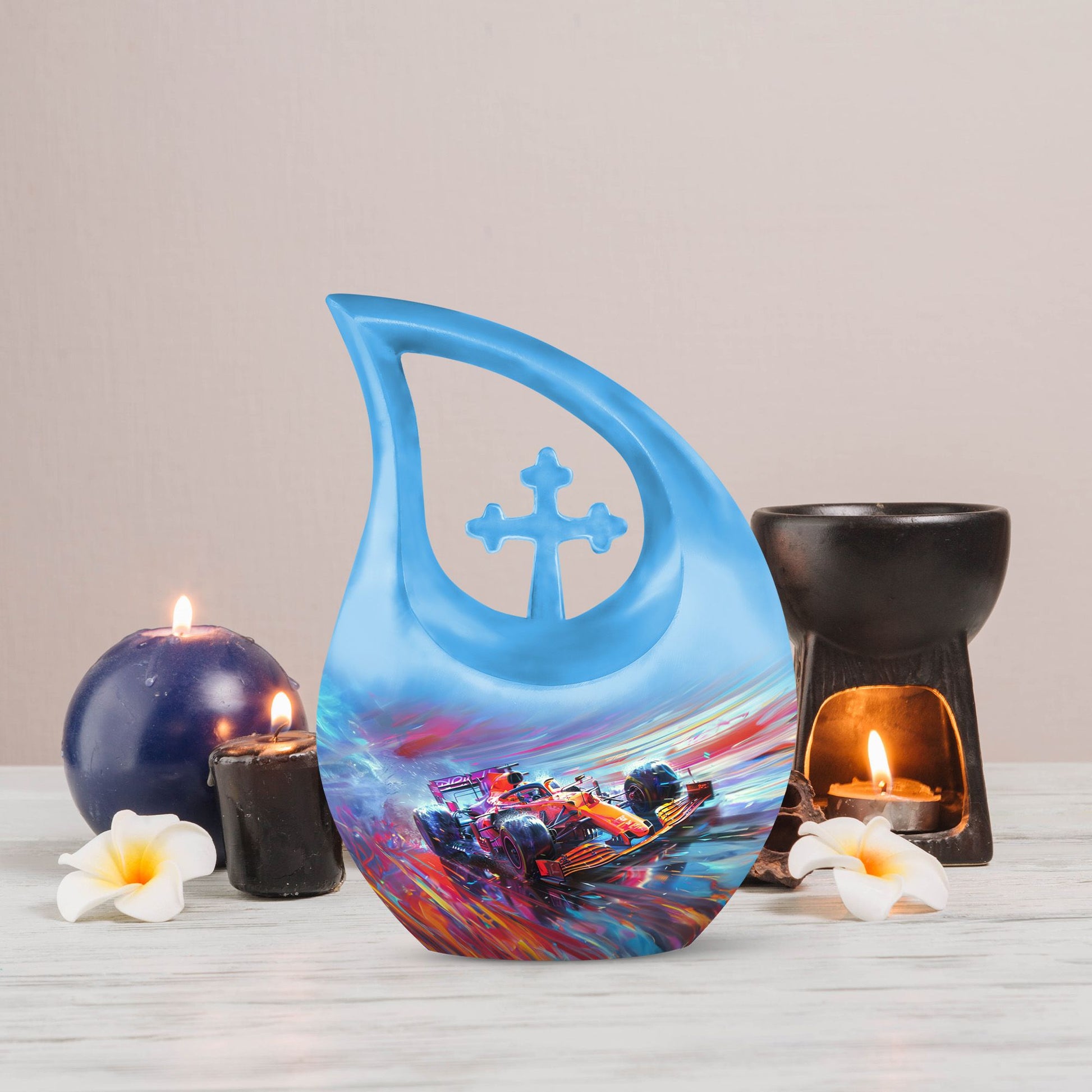 10-inch Hyperdrive Racing Chaos Memorial Urn