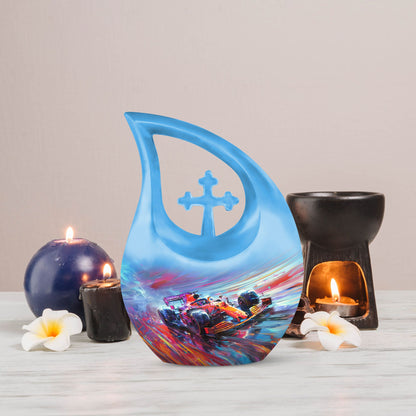 10-inch Hyperdrive Racing Chaos Memorial Urn