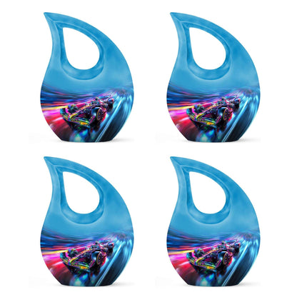 10-Inch Neon Warp Speed Cross Drop Urn, 