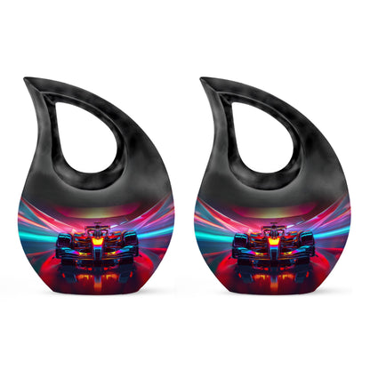 10-inch Luminous Velocity Tunnel Urn with Cross Drop 