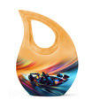 F1 Racing Car Cremation Urn for Ashes – Burial Urns For Motorsports Fans