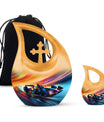 F1 Racing Car Cremation Urn for Ashes – Burial Urns For Motorsports Fans
