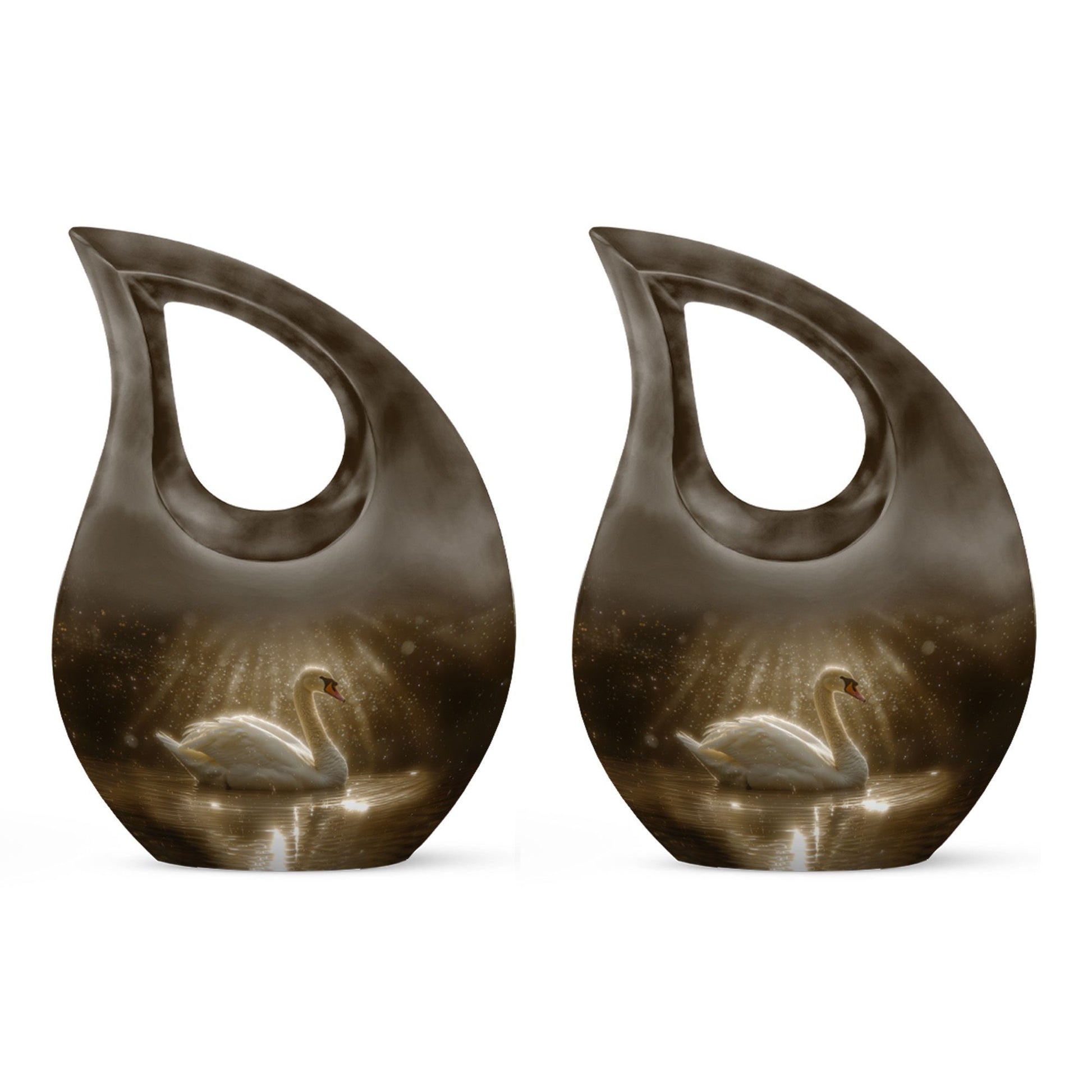 10-inch Sunlit Tranquil Waters Urn 