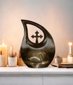 10-inch Sunlit Tranquil Waters Urn 